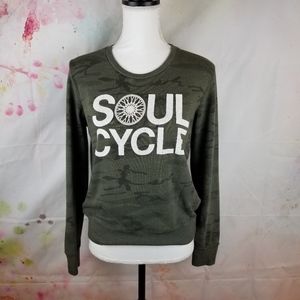 SoulCycle Camp Long Sleeve Shirt Size Small